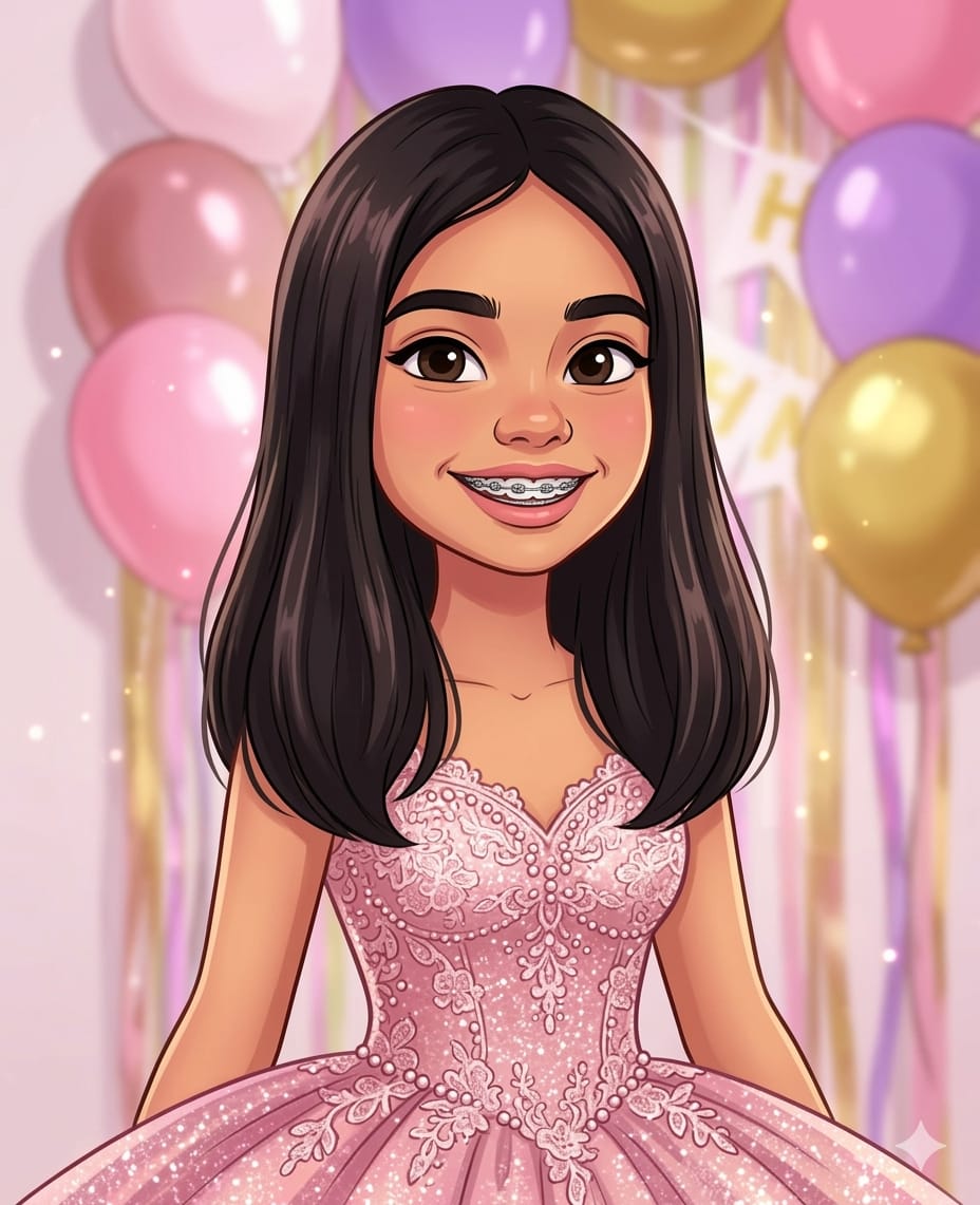 Imagen de quinceañera